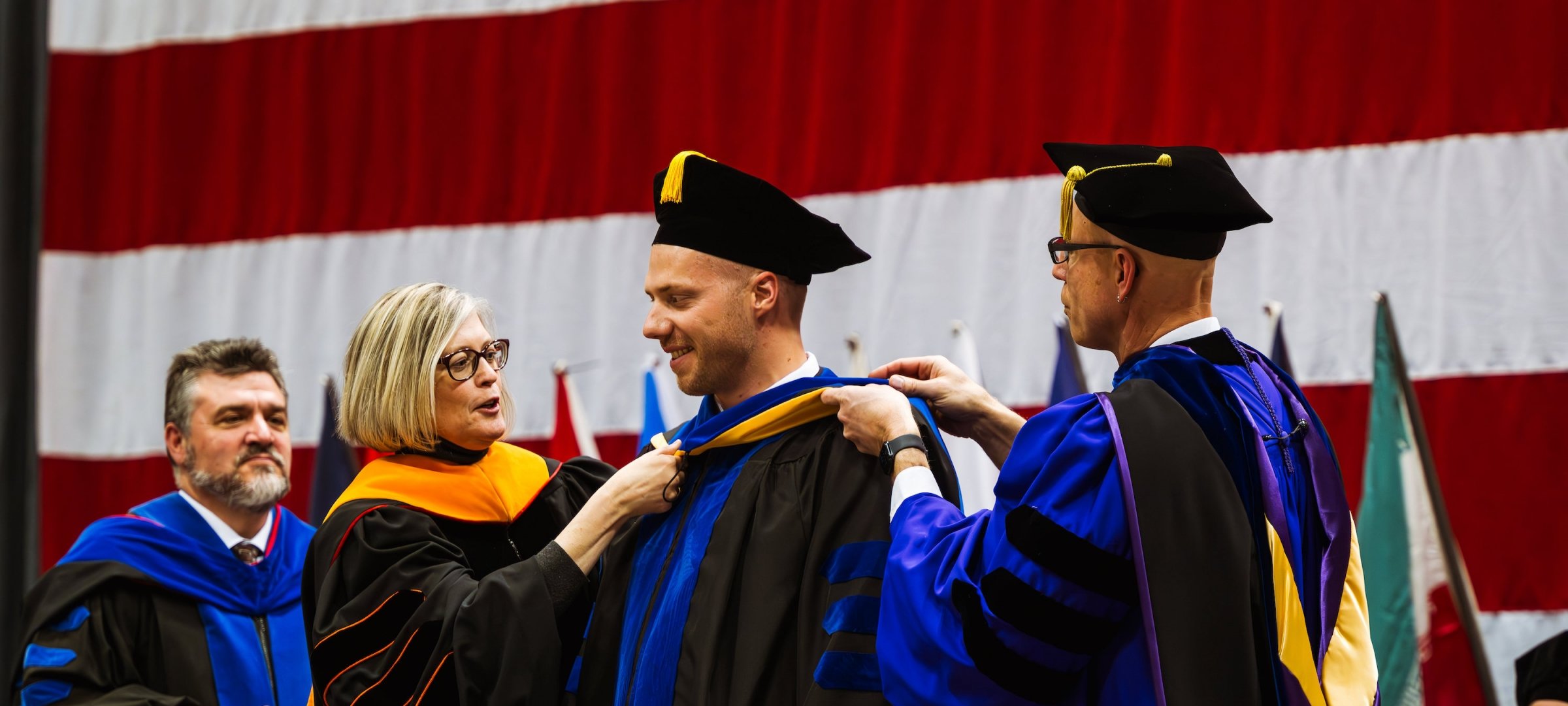 Commencement with Graduate Degree Recipients