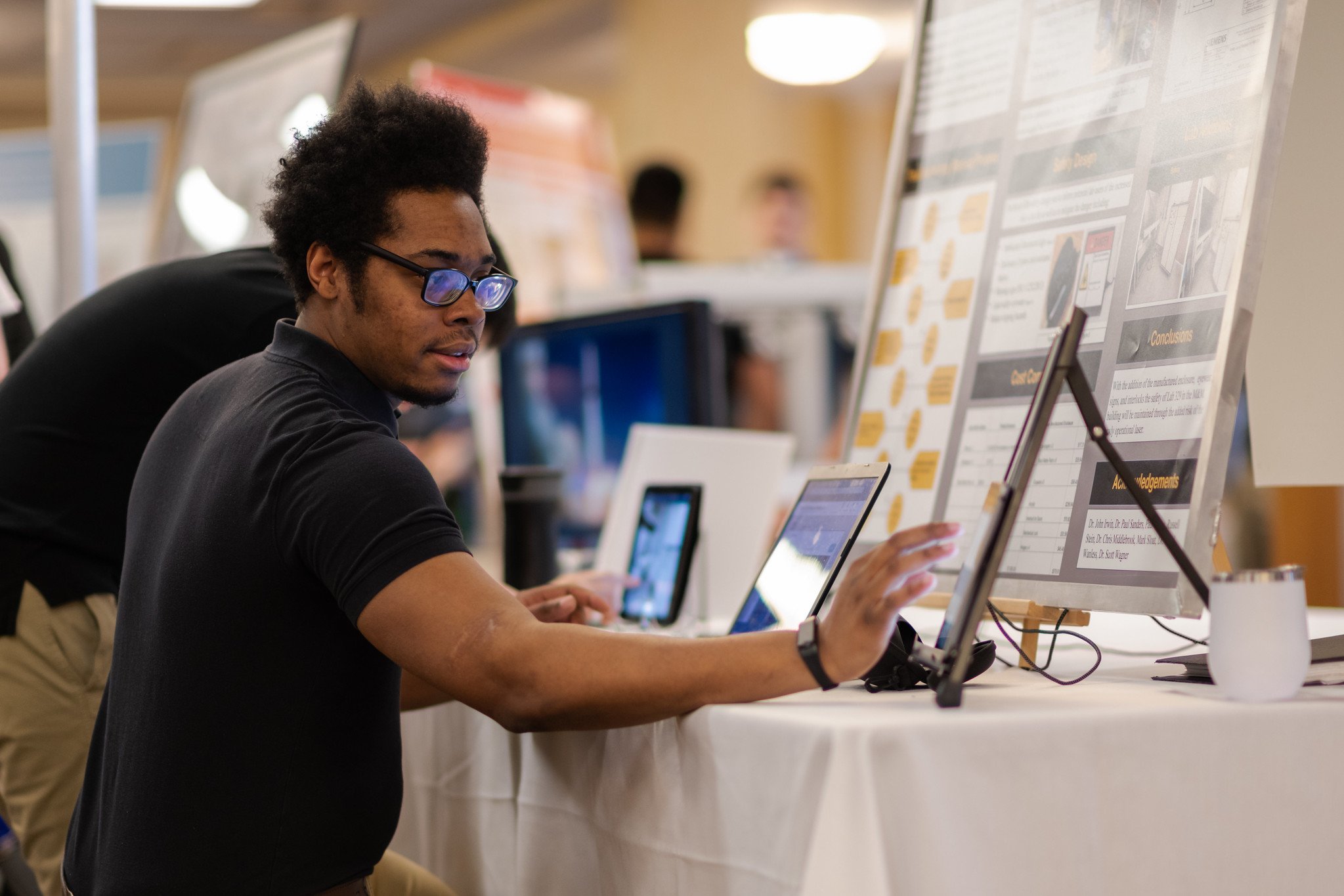 Senior Design student at Design Expo 2019