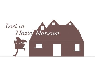 Husky Game Development with text Lost in Mazie Mansion