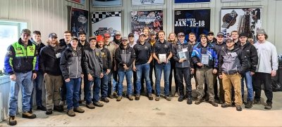 Clean Snowmobile Team Photo