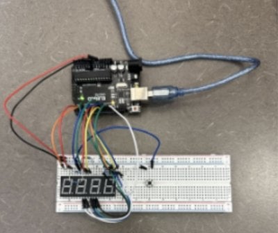 picture of circuit prototype