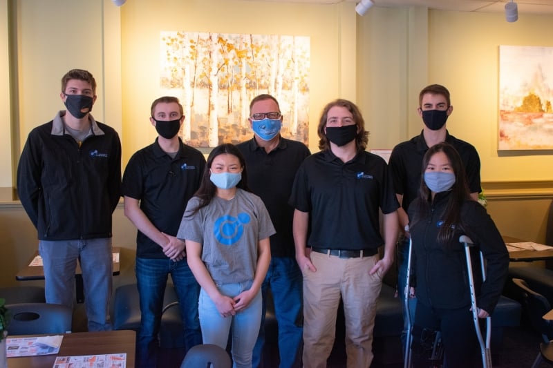 Group photo of the IT Oxygen team