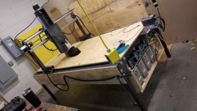 flattened plywood for BoardSport Technologies on a table