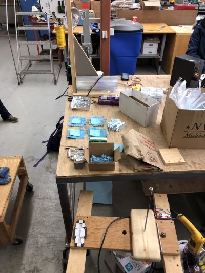 items on table for hotforest project