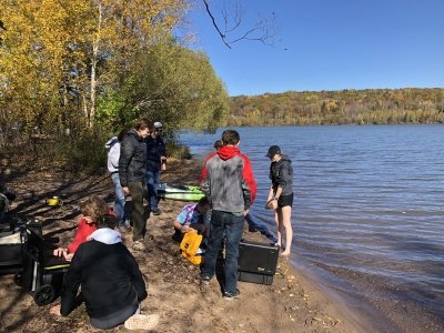 Projects MEFASO and NEEC (completed) gather data at Prince's Point