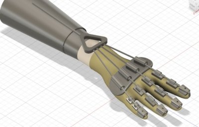 Early CAD model of Climbing Assistive Exoskeleton