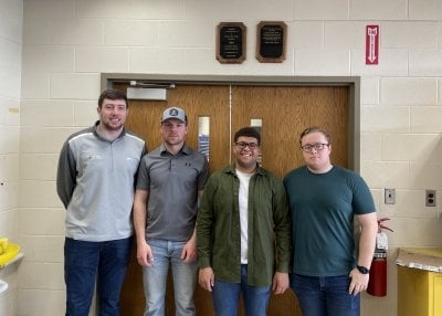 ECE Camper Security and Ambient Light Device Team Photo