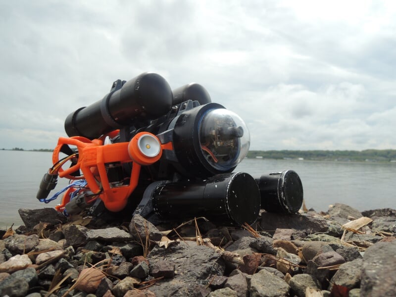 A SOAR service level ROV before deployment