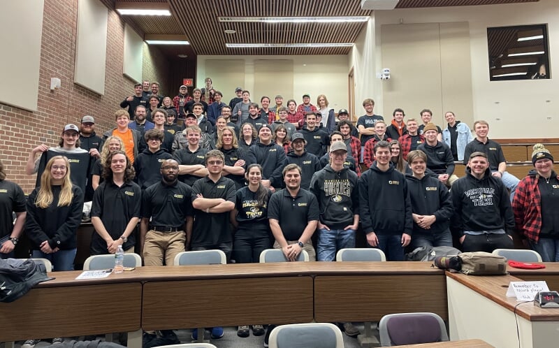 Aerospace team photo