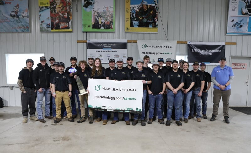 Clan Snowmobile team photo