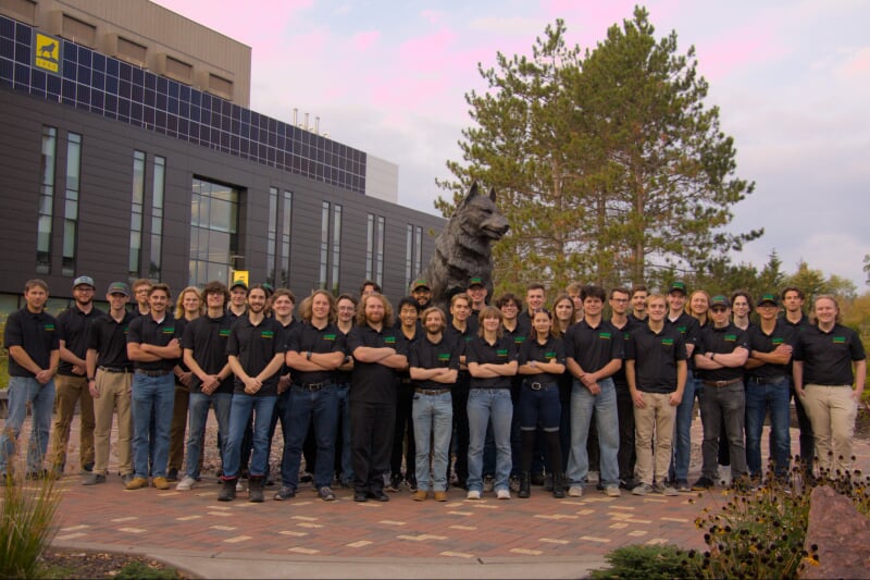 Supermileage team photo