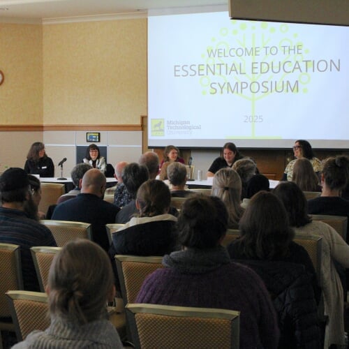 Essential Ed symposium panel discussion