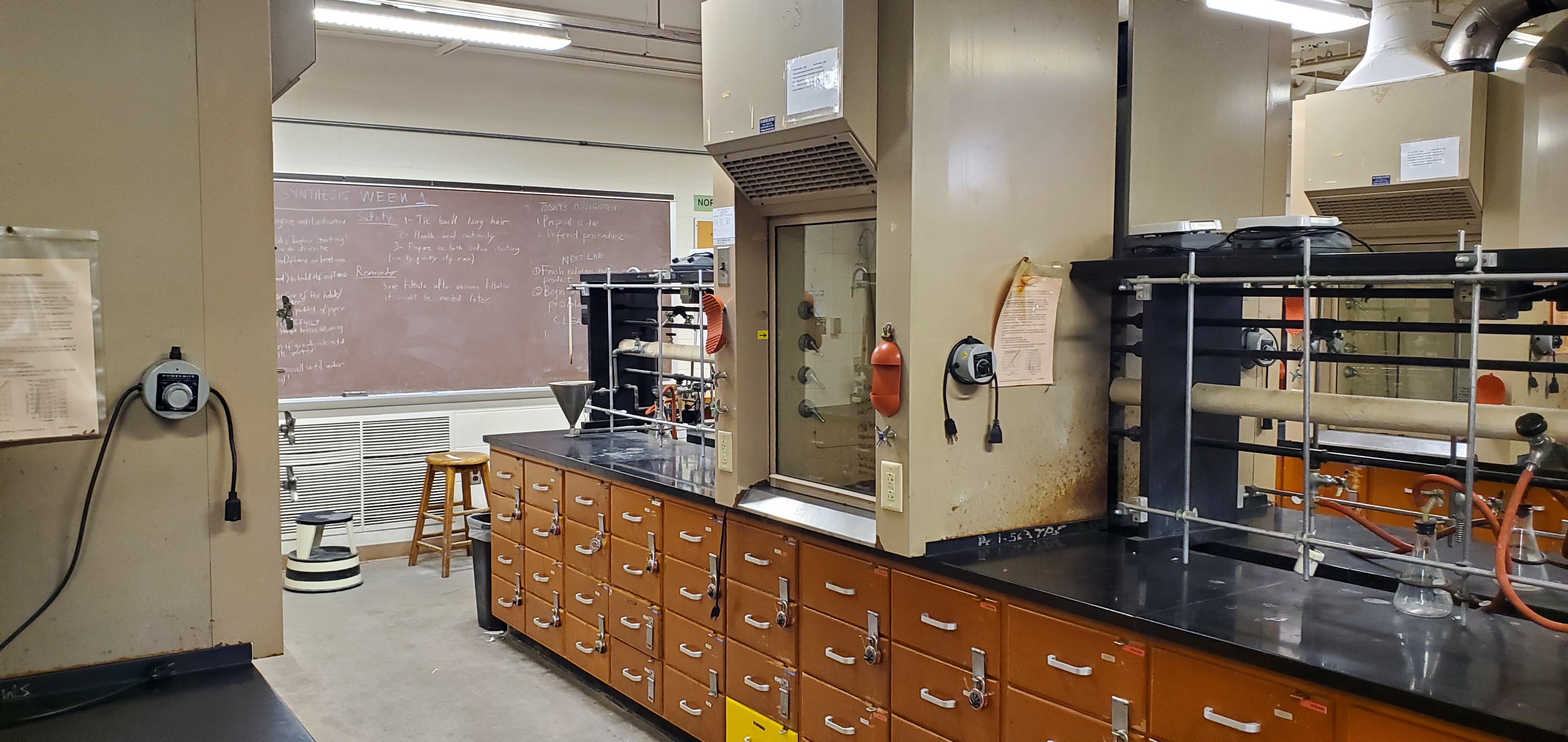 ChemSci Labs Renovation - Before