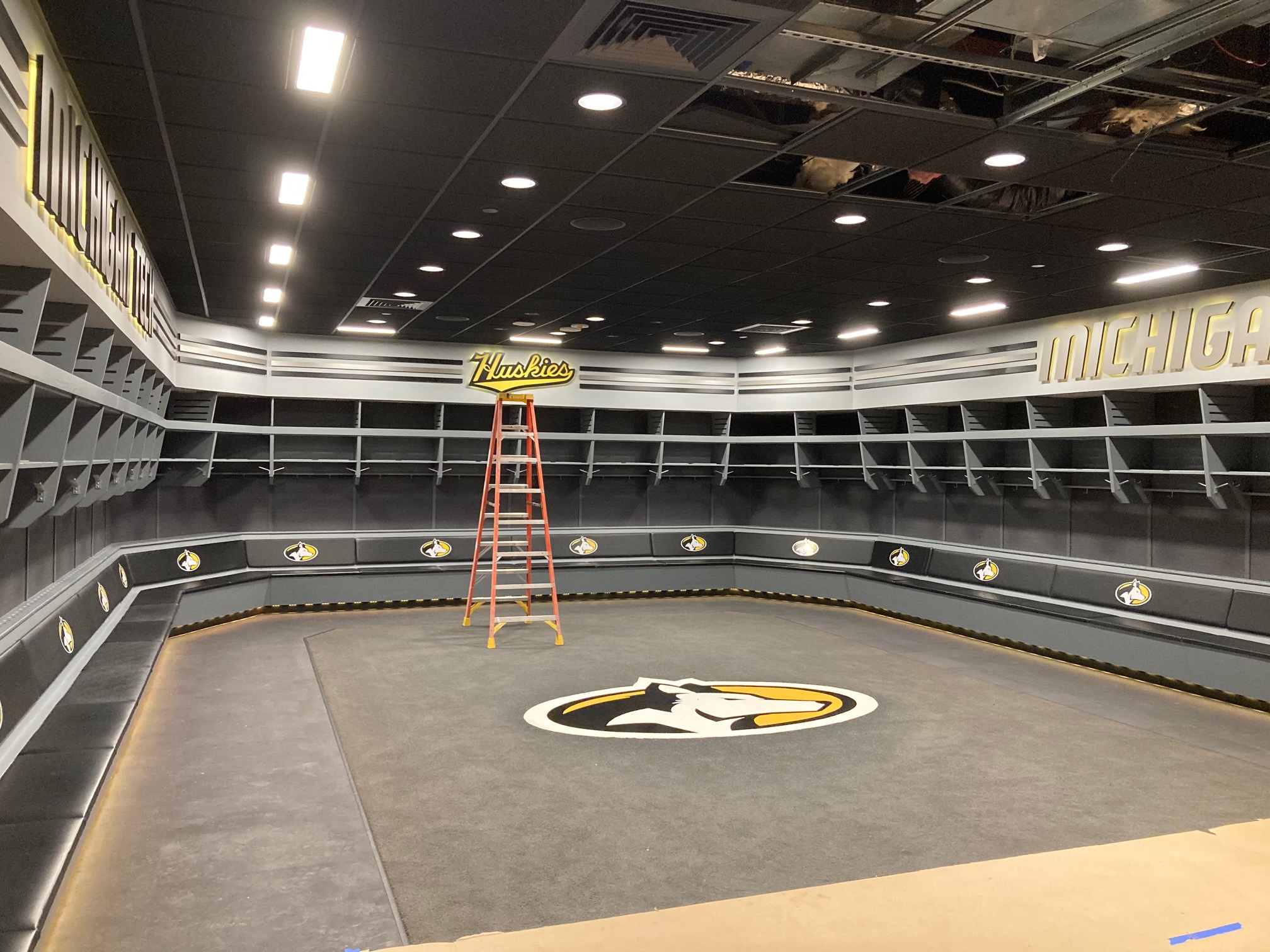 Hockey Locker Room Renovations - Nearly Complete 8-11-2022