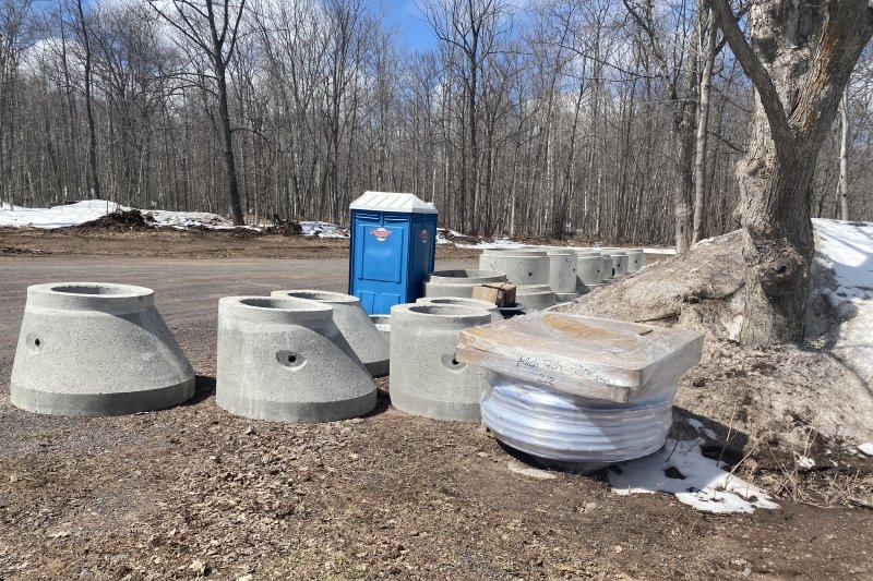 Tech Ski Trails Work in Progress