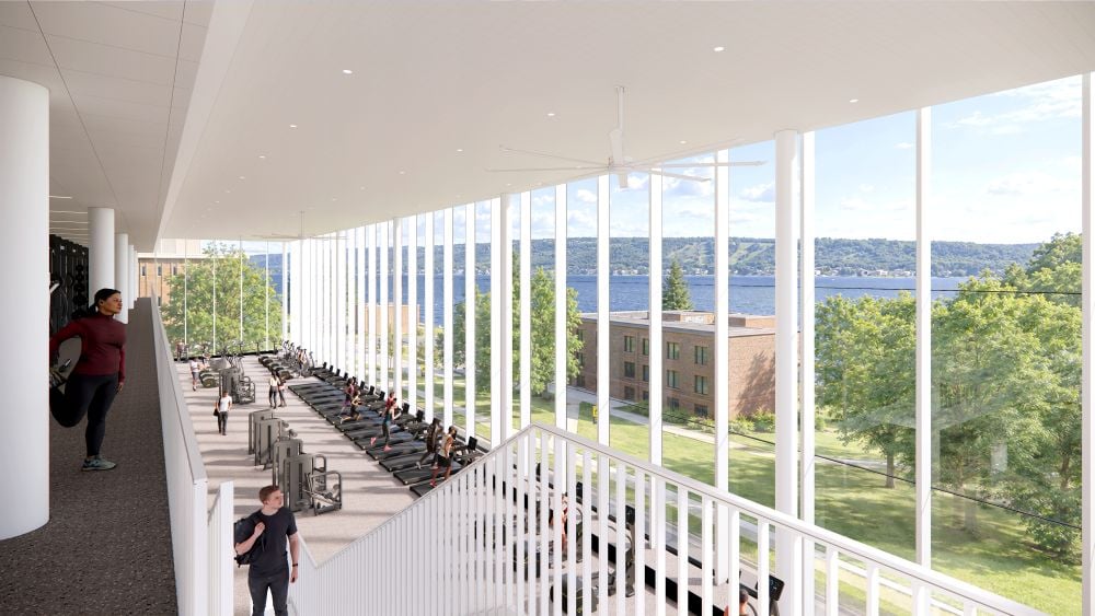 Rendering - Fitness Area