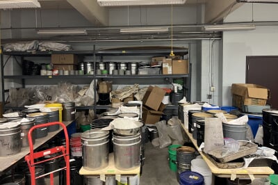 Dillman Asphalt Lab - Before