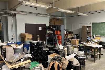Dillman Asphalt Lab - Before