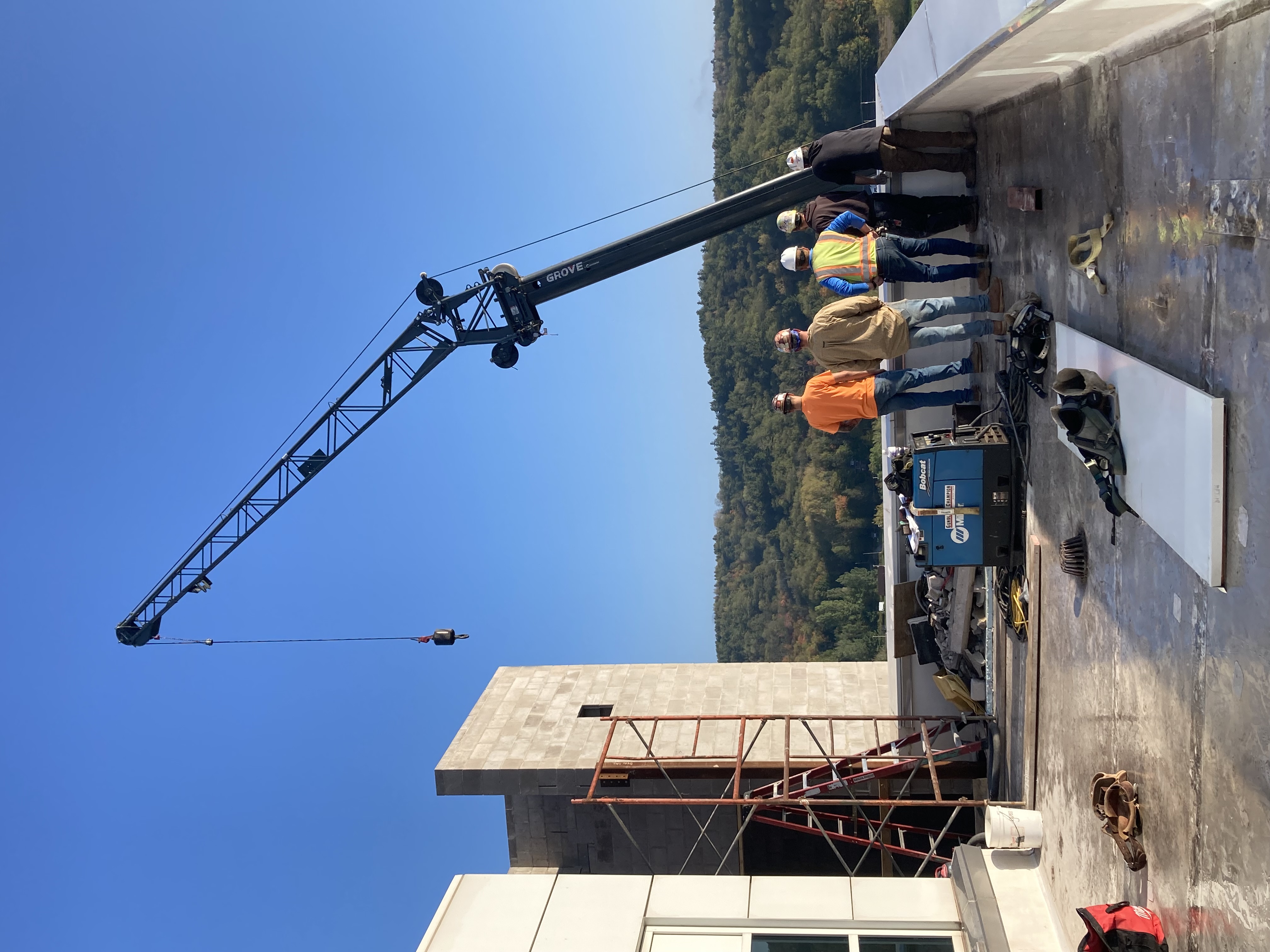 Dow Elevator Work in Progress 9/29/2023