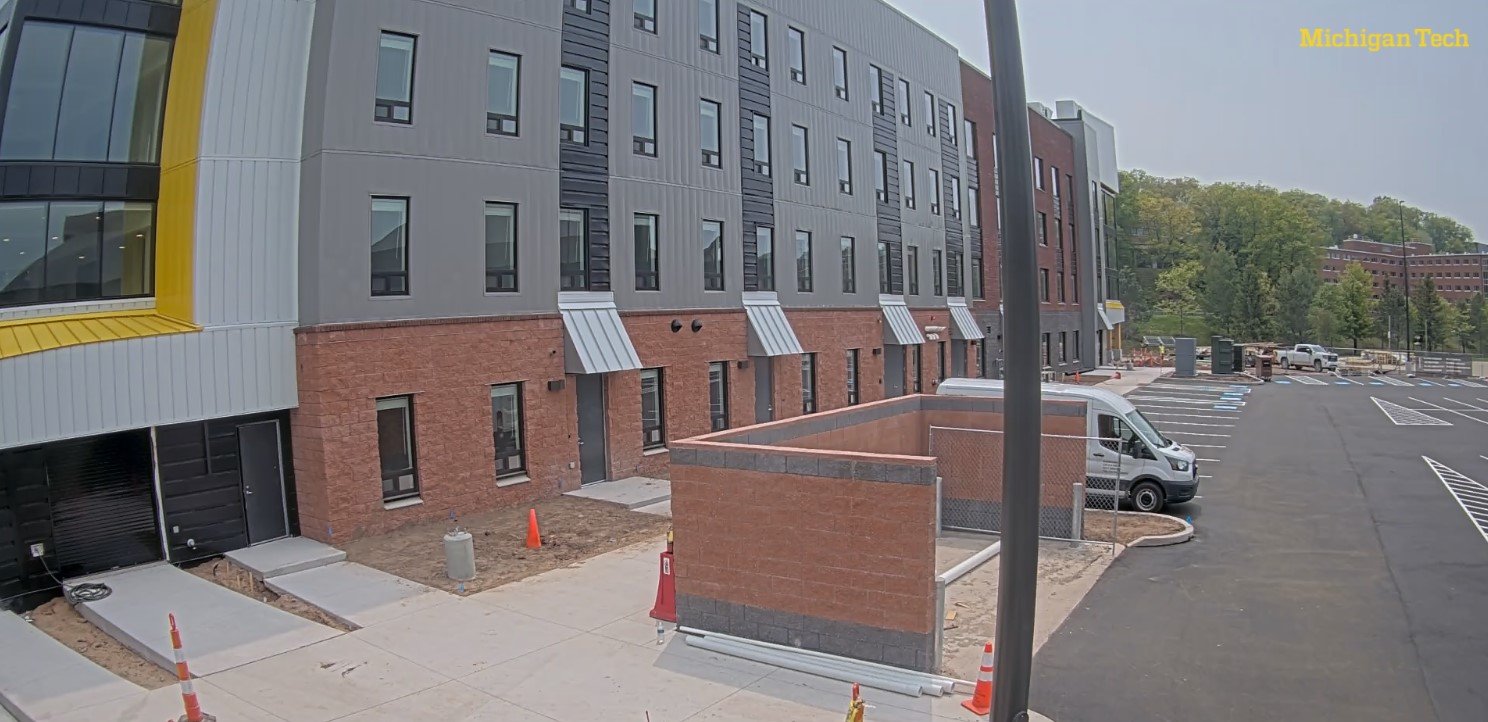 East Hall Work in Progress - June 2025