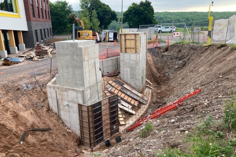 East Gateway Sign - Work in progress - July