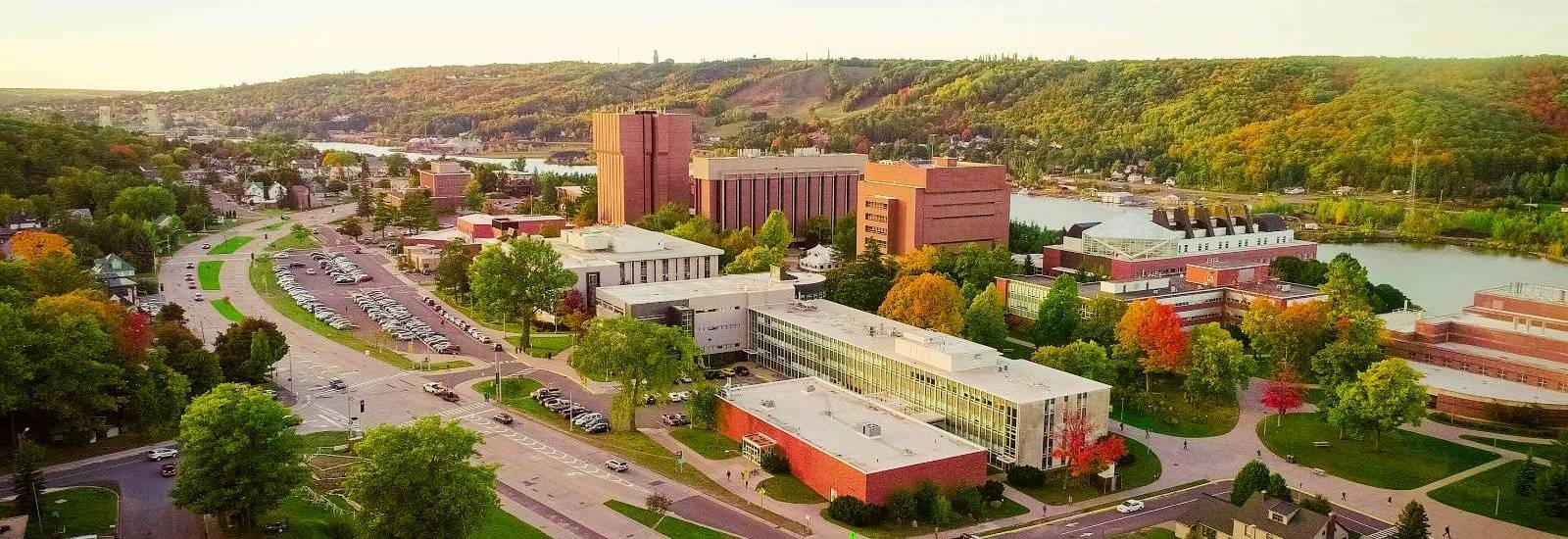 Michigan Tech's campus.