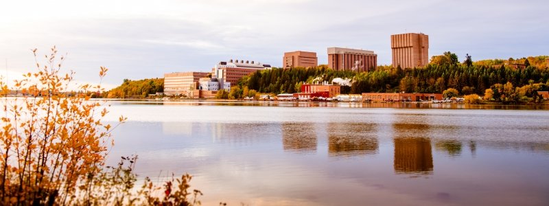 A view of Michigan Tech's campus