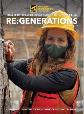 Regenerations Newsletter Cover for Spring 2021