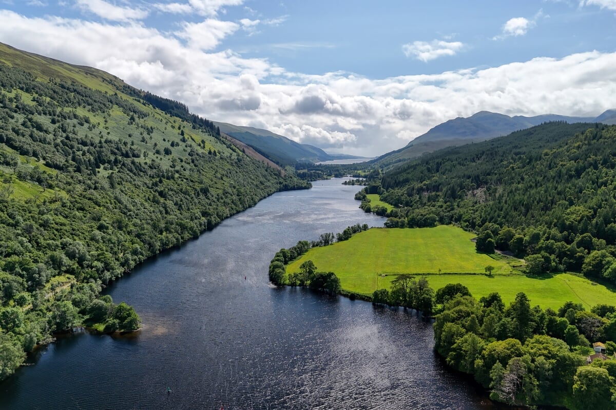 Loch Oich in the Great Glen of the Scottish Highlands
