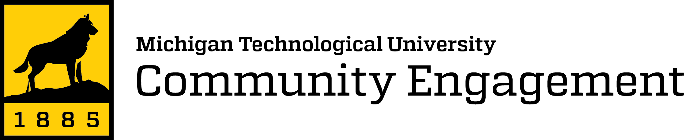 Michigan Tech Community Engagement Logo