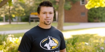 A photo of Michigan Tech student Ross Michaels.