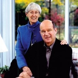 portrait of ellen and bob thompson