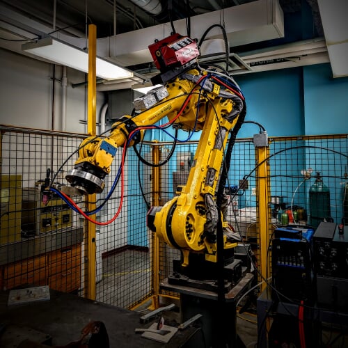 Metal printing arm