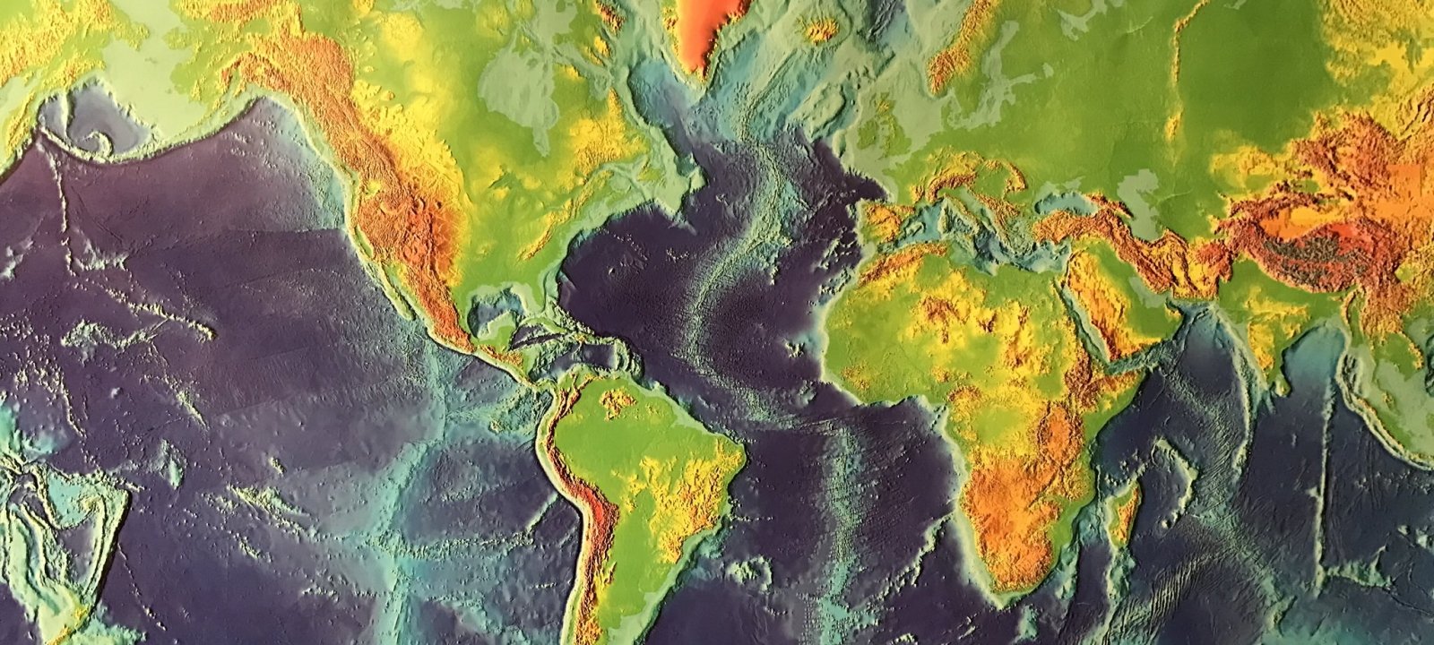 Relief Map of Earth