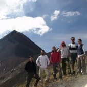 Michigan Tech Volcanic Students in Guatemala 2007
