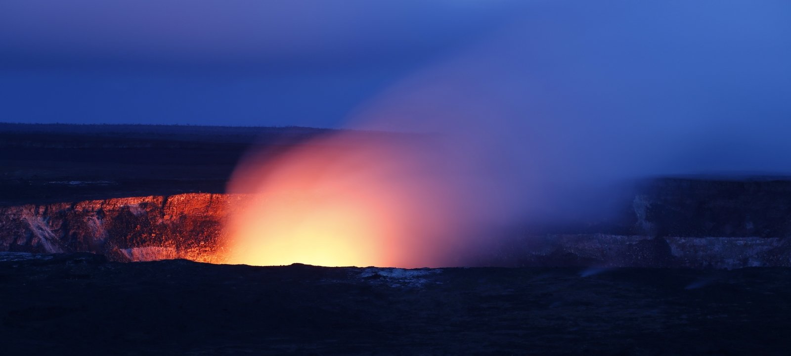 Volcano research is featured in the department.