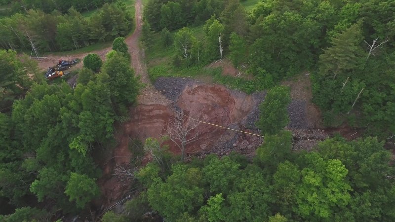 Mont Ripley flood damage 2018