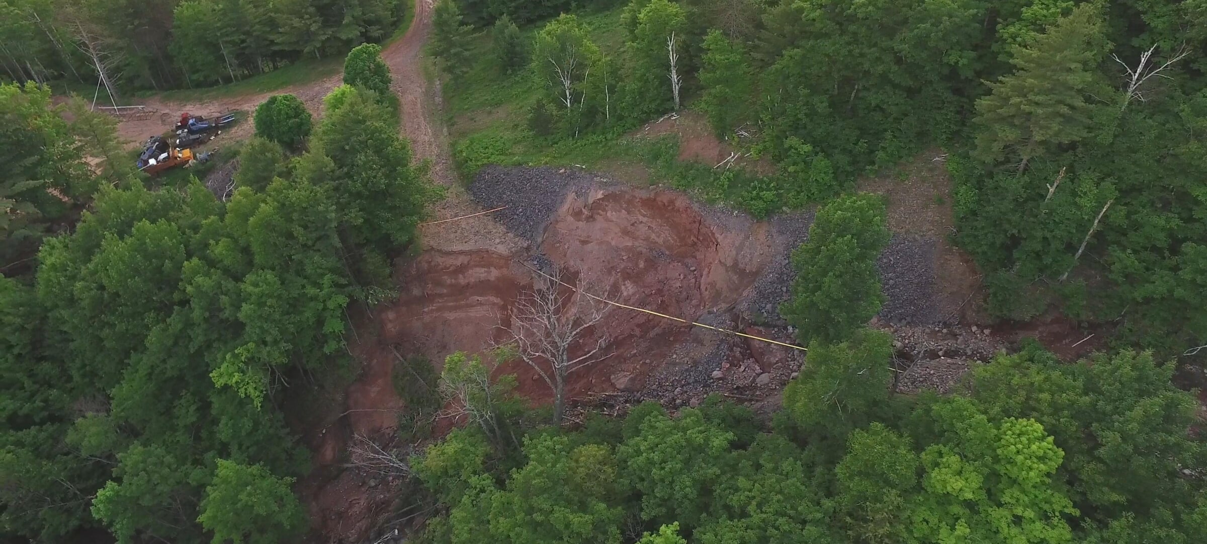 Mont Ripley flood damage 2018