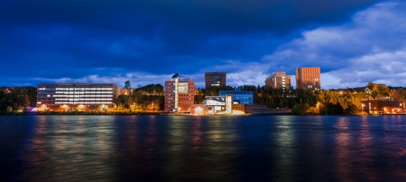 Michigan Tech's campus.