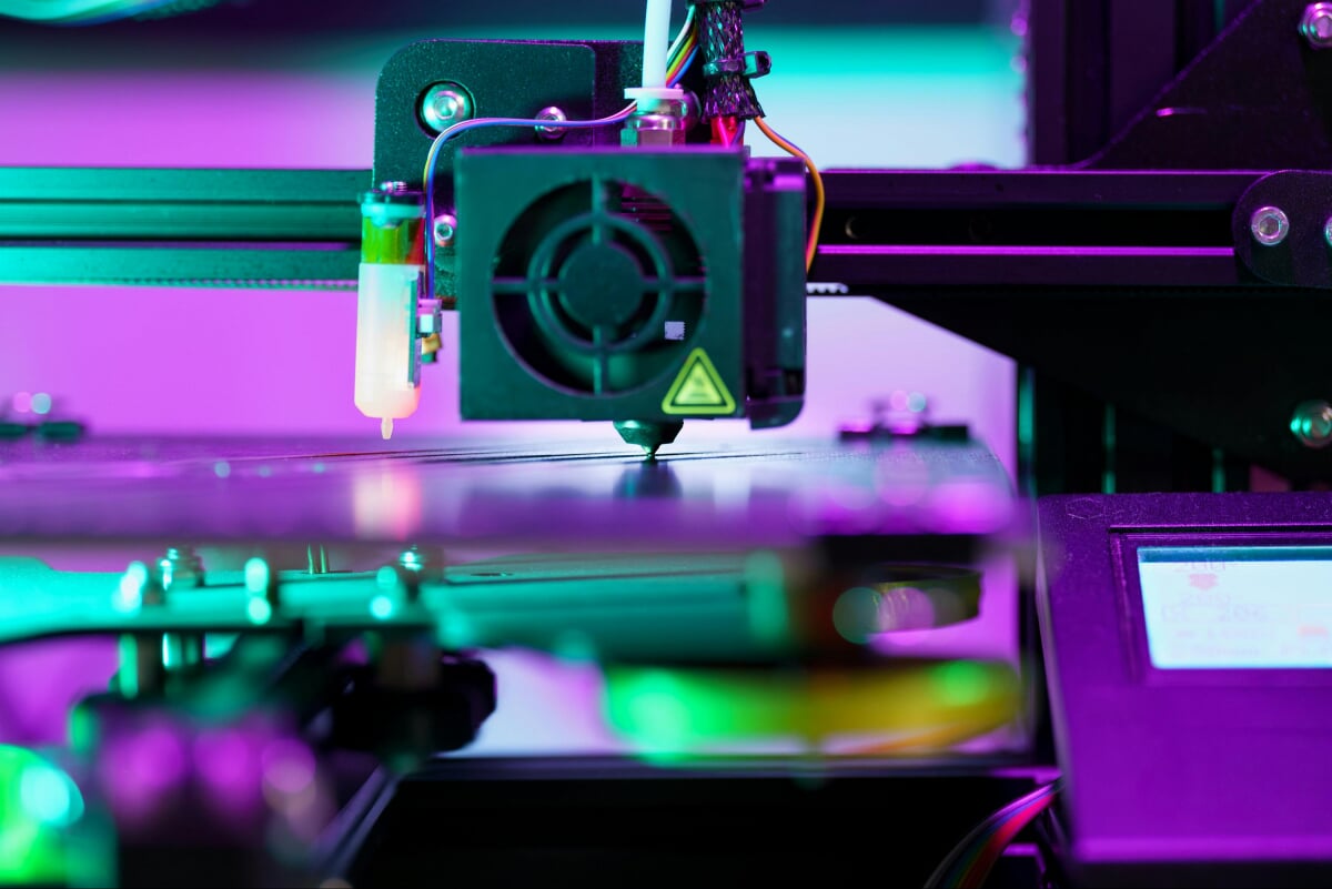 High tech plastic printer
