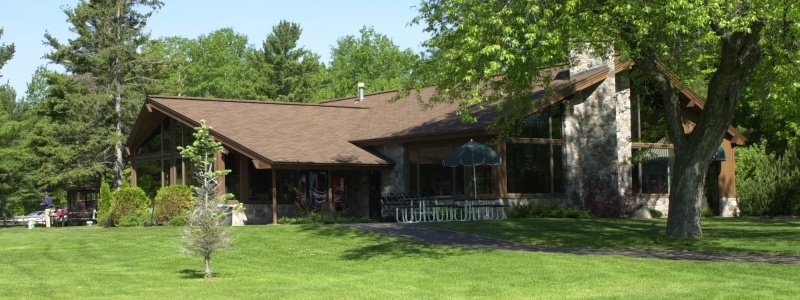 Portage Lake Golf Course clubhouse.