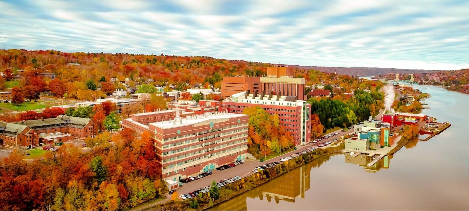 Michigan Tech campus in the Fall