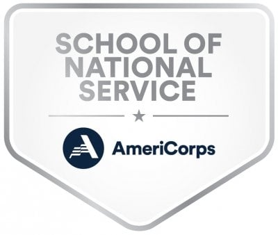 School of National Service Americorps Logo