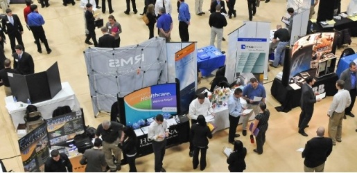businesses at career fair