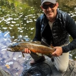 man with fish