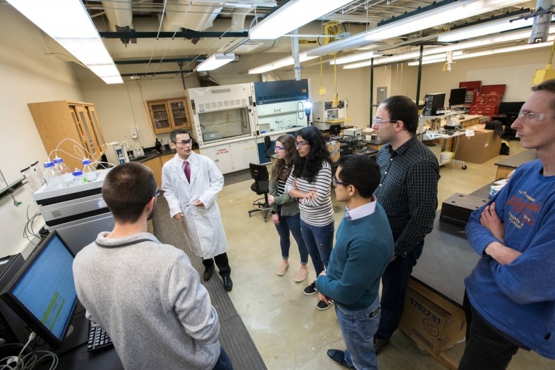 Dr. Minakata and Students