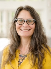 Michelle Jarvie-Eggart smiles for a photo