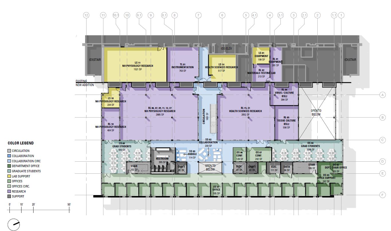 Hstem Complex 2nd Floor Floorplan Layout