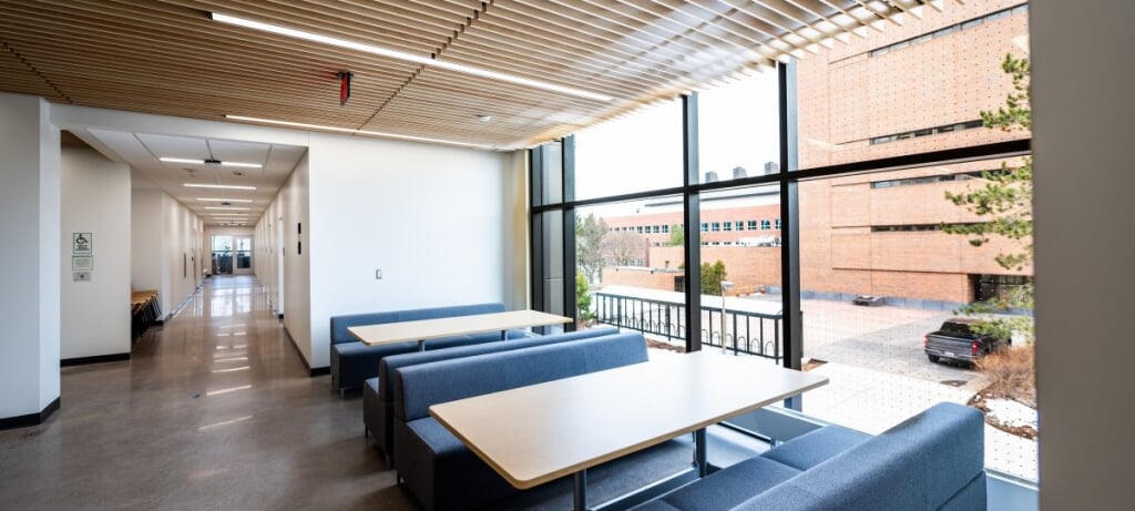 picture of the inside of the h-stem building second floor