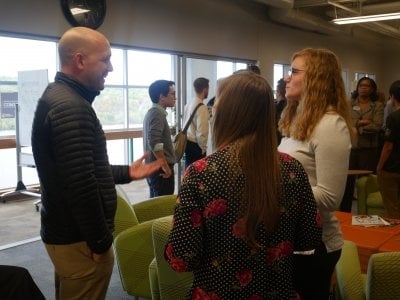 Career Mixer with students and Industry professionals